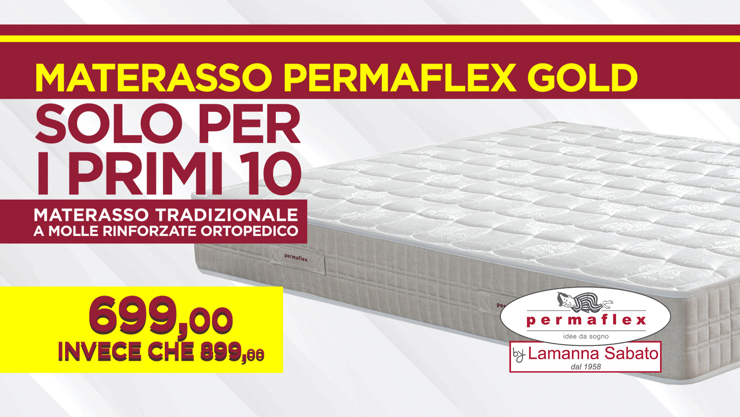 Featured image of post Materasso Permaflex Ortopedico materasso permaflex materaspermafle